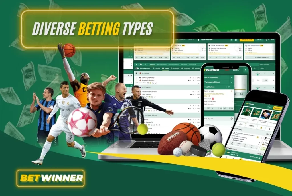 Diverse Betting Types on Betwinner