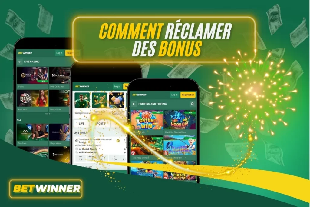 Comment Réclamer les Bonus sur Betwinner